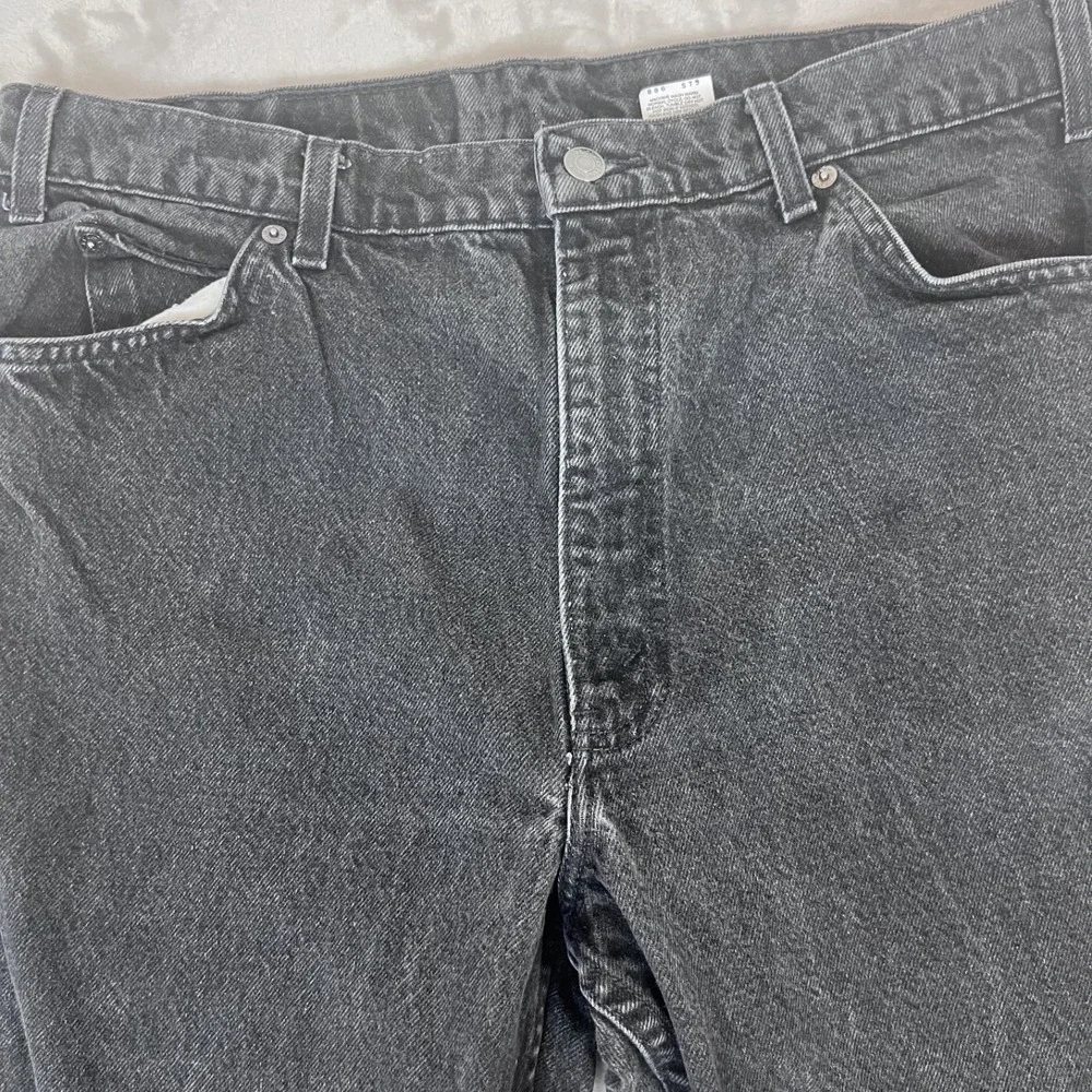Vintage Levis 550 Jeans Mens 38x27* Black Relaxed‎ Fit Tapered Grunge Skater 90s